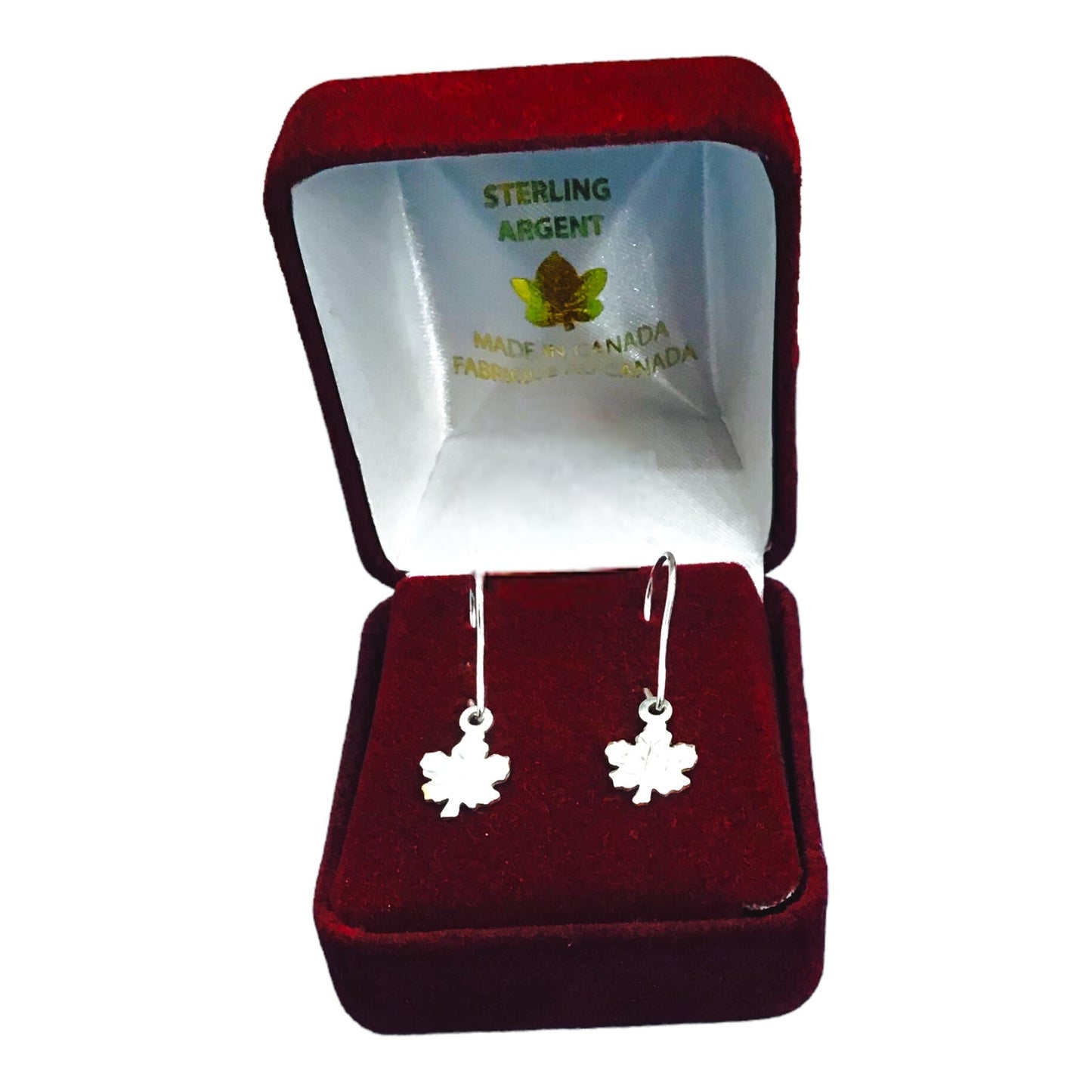 Earrings Maple Leaf Canada Souvenir Jewelry Gift