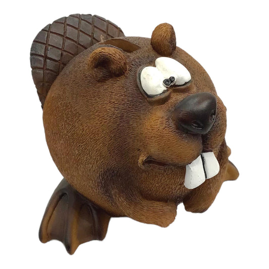 Tirelire Funny Beaver (Marron) Tirelire Incassable
