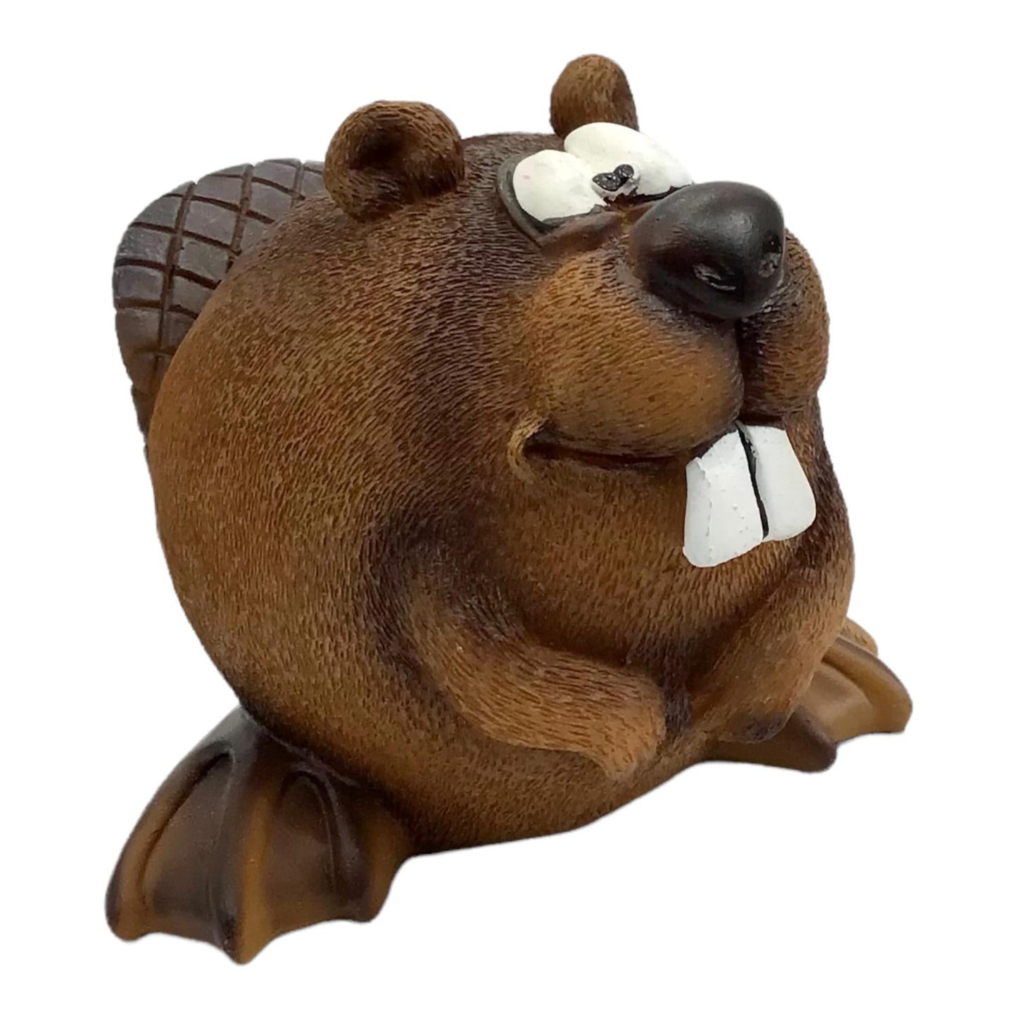 Funny Beaver Money Bank (Brown) Unbreakable Piggy Bank