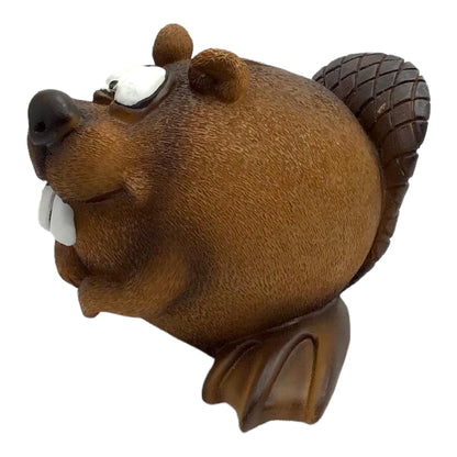 Funny Beaver Money Bank (Brown) Unbreakable Piggy Bank