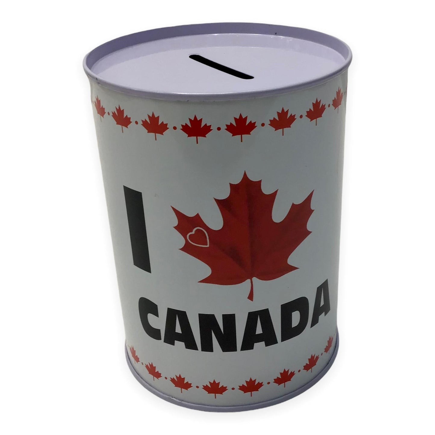 I love Canada Metal Money Bank / Piggy Bank