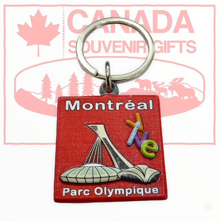 Keychain - Montreal Parc Olympique Porte Cle - Vive Key Holder Metal