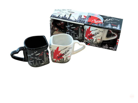 Montrea Love in The City Espresso Mug Set