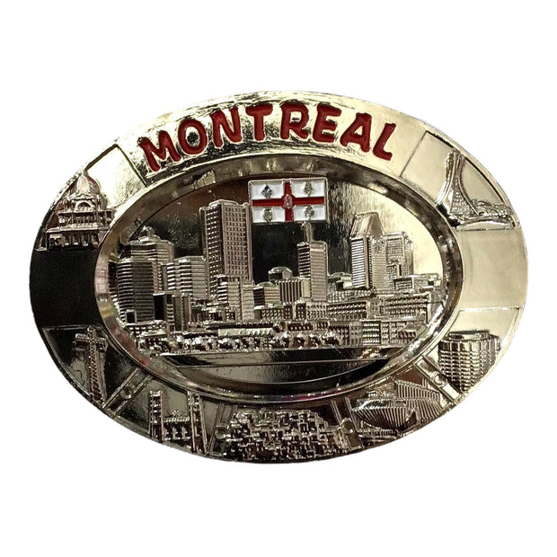 Montreal 3D Skyline Vintage Fridge Magnet 