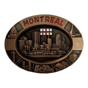 Montreal 3D Skyline Vintage Fridge Magnet 