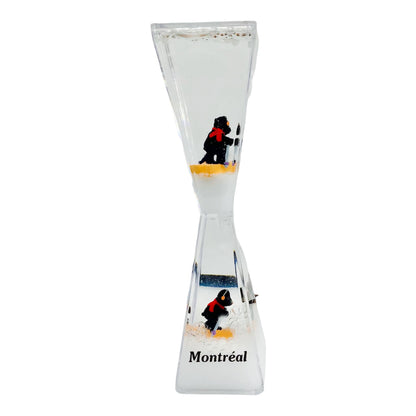 Montreal Black Bear Liquid Motion Bubbler Timer for Sensory Toys