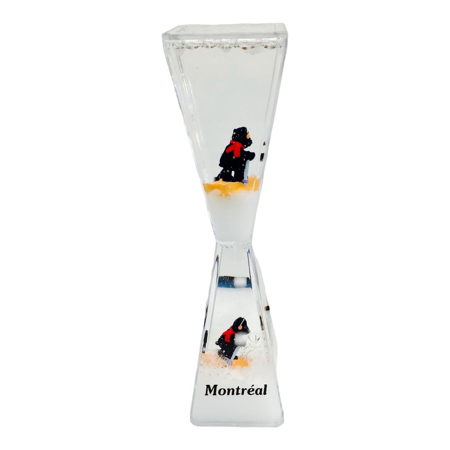 Montreal Black Bear Liquid Motion Bubbler Timer for Sensory Toys