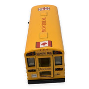 Montreal Canada School Bus Metal Diecast Truck Toys Collection