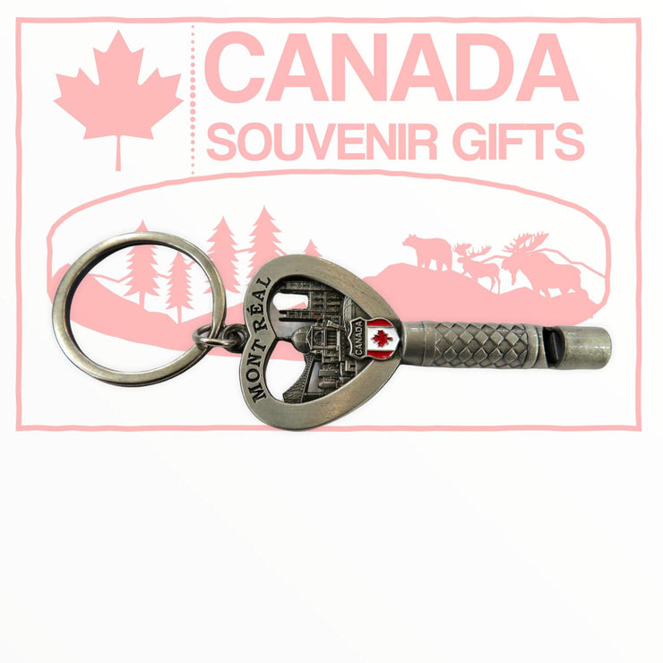 Montreal Vintage Whistleblower Keychain