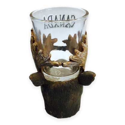 Moose Head Shot Glass - Canada Shot Glass Souvenir