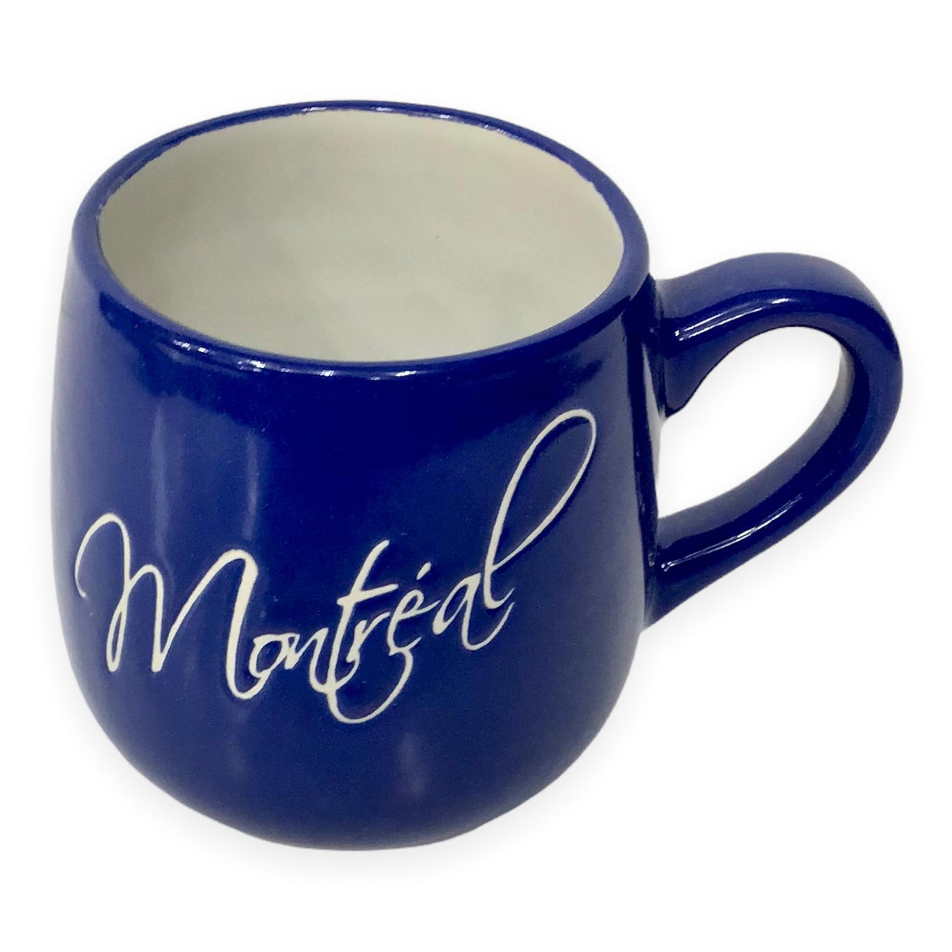 Mug Blue and White Montréal Coffee Cup