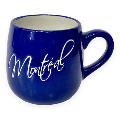 Mug Blue and White Montréal Coffee Cup