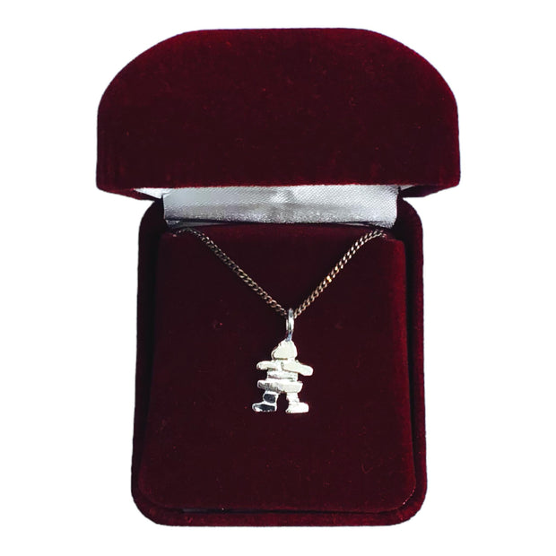 Necklace Inukshuk W/ Chain - Canada Souvenir Jewelry Gift