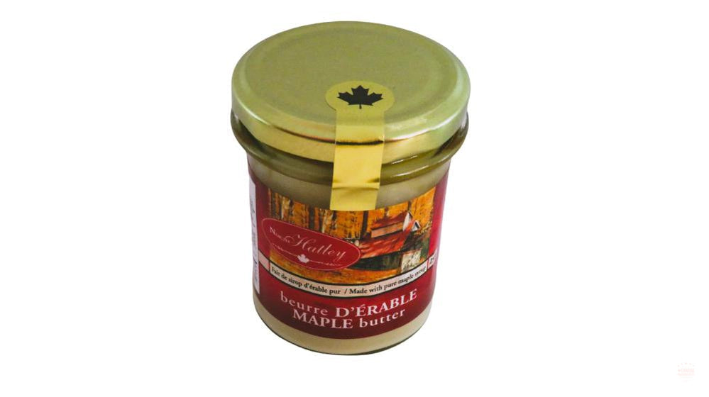 Beurre d'érable North Hatley 250 g - Un beurre d'érable fabriqué par North Hatley à partir de sirop d'érable canadien pur