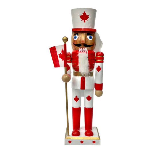 Casse-Noisette Canada Souvenir, soldat figurine en bois vintage