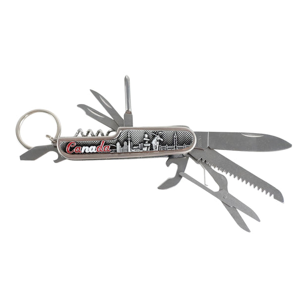 Pewter Multi Tool - Canada Pocket Knife
