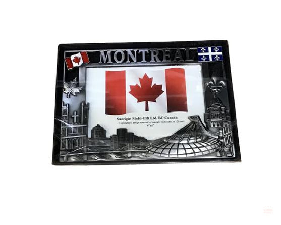 Picture Frame Montreal - Canada Vintage Metal Photo Frame Souvenir Gift