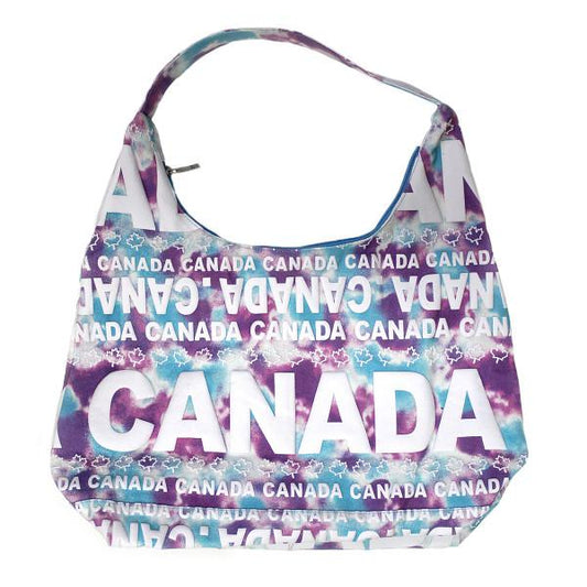 Sac à main Tie Dye RR Canada rose et bleu