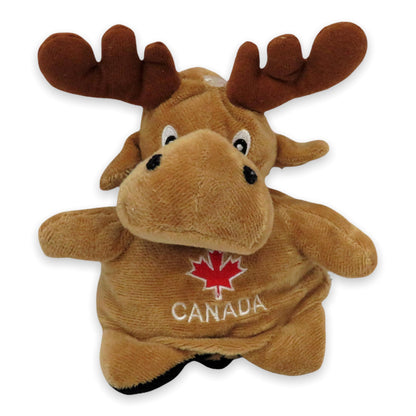 Reversible Plushie Toys Canada Moose and Beaver