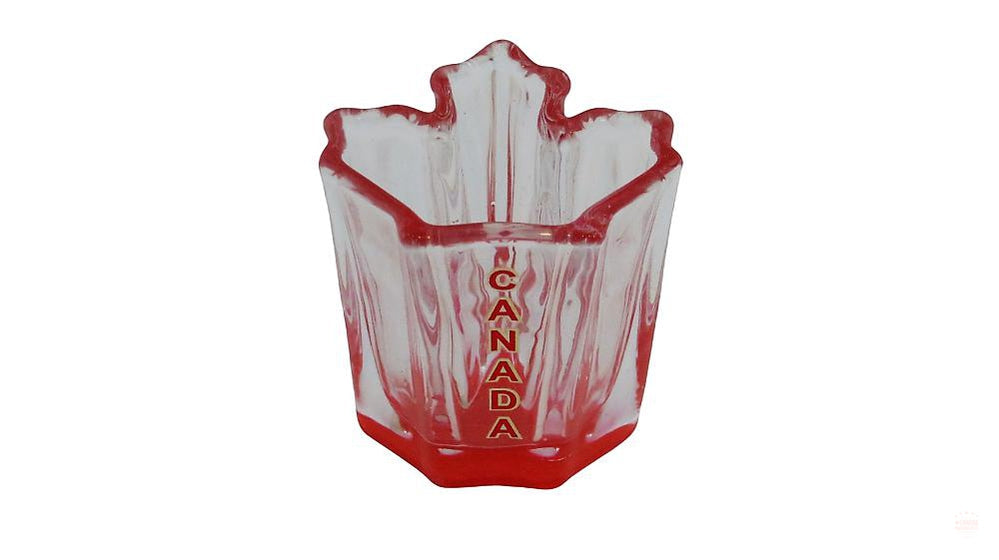 Shooter Glass - Canada Maple Leaf Shape Souvenir Shot Glass Canadian Shooter Glass