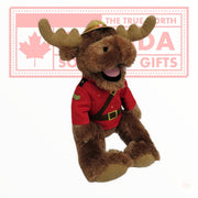 The Stuffed Animal House RCMP Canada Mounted Police Moose Plush Stuffed Toy
