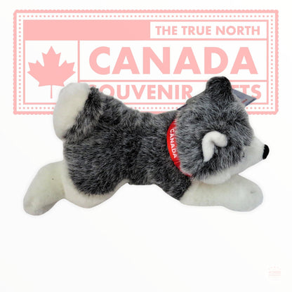 The Stuffed Animal Northern Wildlife Gifts Plush Husky Dog Soft Canada Souvenir 7" Stuffed Toy