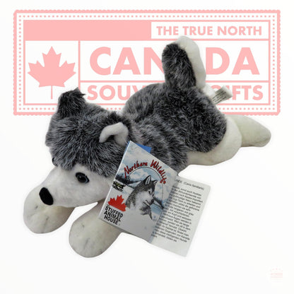 The Stuffed Animal Northern Wildlife Gifts Plush Husky Dog Soft Canada Souvenir 7" Stuffed Toy