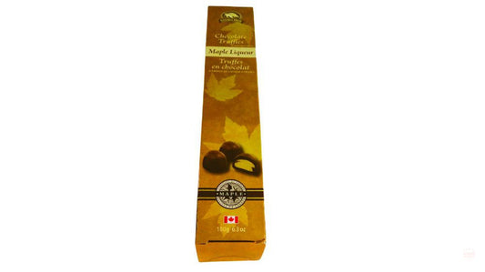 Liqueur d'érable au chocolat et aux truffes (1 paquet de 180 g) de Canada True Canadian Maple Product