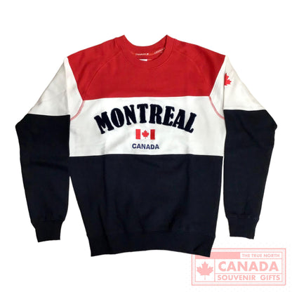 Unisex Montreal Three-Tone Hoodie