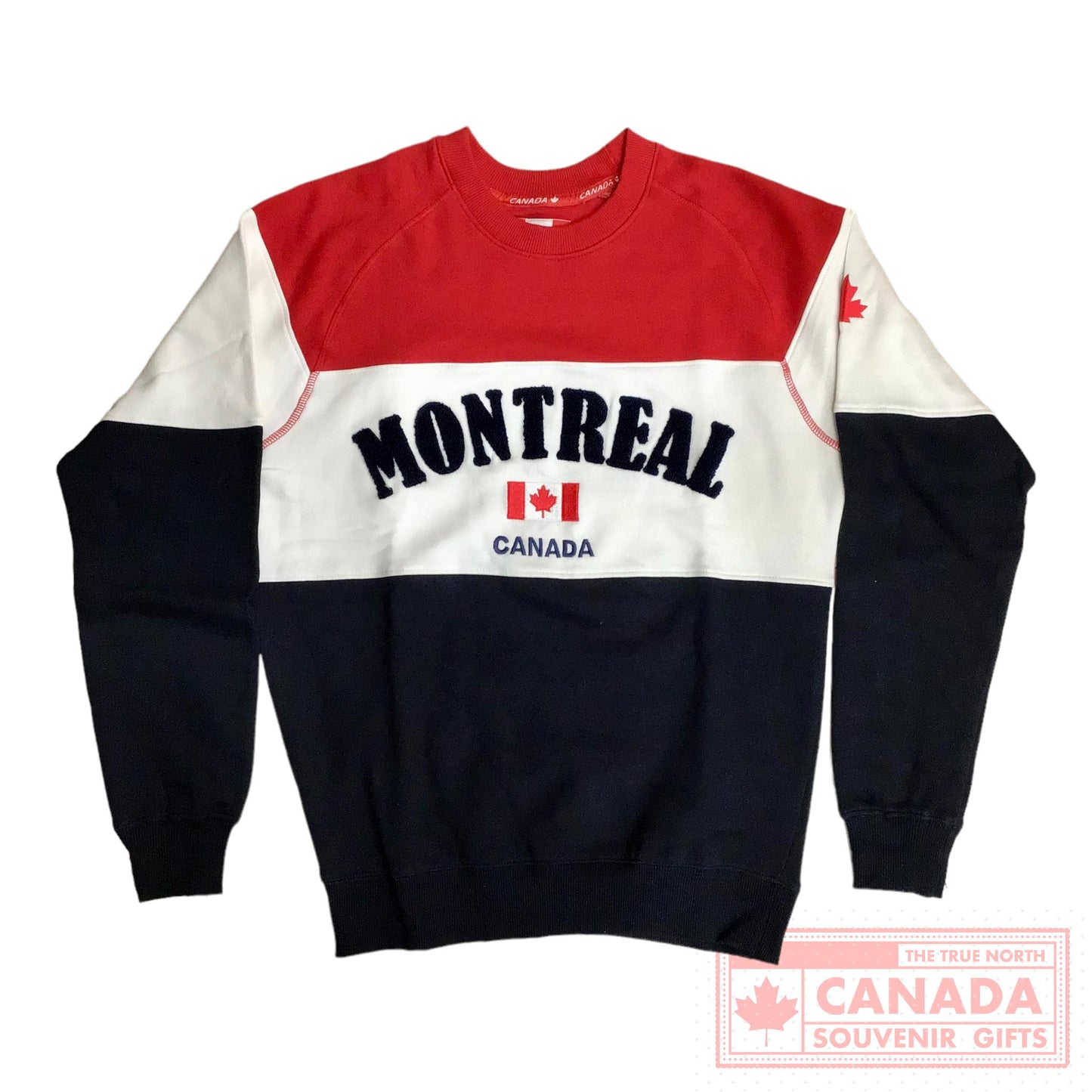 Unisex Montreal Three-Tone Hoodie