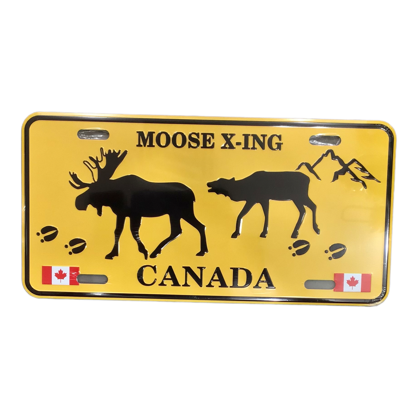 MOOSE X-ING CANADA LICENSE PLATE