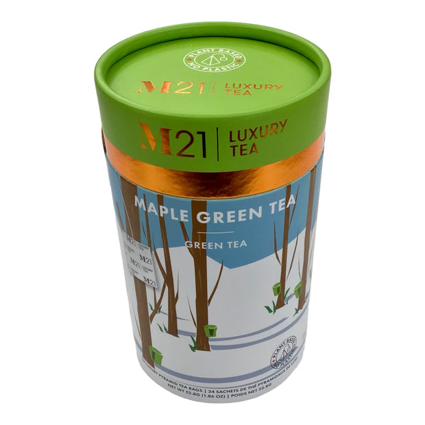 CANADA MAPLE GREEN TEA | M21 LUXURY TEA ( 24 TEA BAGS )