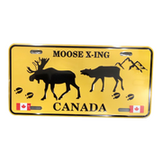 MOOSE X-ING CANADA LICENSE PLATE