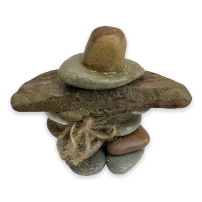 Inukshuk Souvenir Made in Quebec Canada - Signifies safety, hope, and friendship.